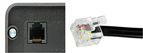 Bloc multiprise 6 prises Ehmann Vario Line pour bureau et espace multimédia