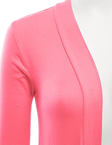 Image of LALABEE Women's Draped Open-Front Long Sleeve Light Weight Cardigan (S~3XL)