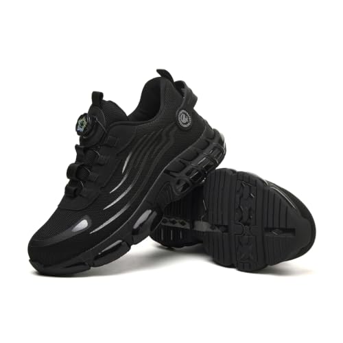 Steel Toe Safety for Men Lightweight Work Sneaker Comfortable Puncture Proof And Fashion For Work 41.