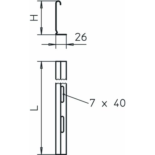 Diviseur de TSG 60 DD pour éviter les interférences de câblage OBO - 2