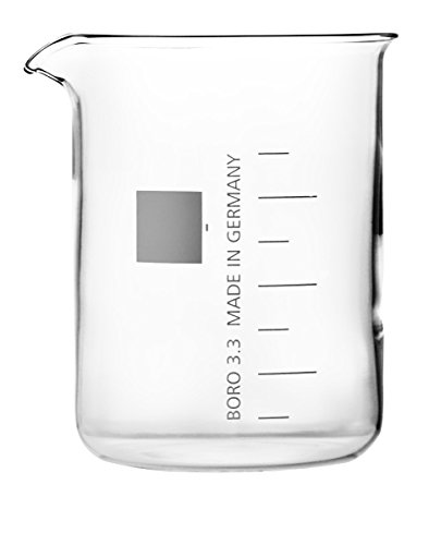 Witeg 5 500 002 S Vaso con boquilla, forma baja, 2000 ml (1 unidad de vidrio de borosilicato 3.3) Cover