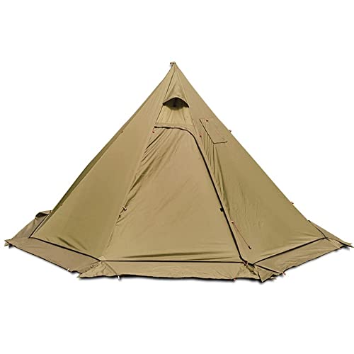 Tente tipi de randonnée avec poêle jack pour vos bivouacs hivernaux en montagne