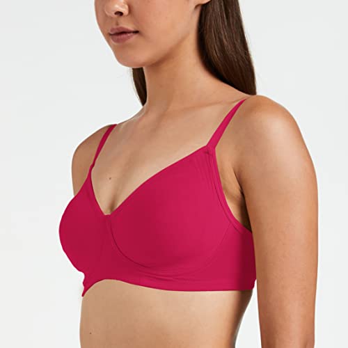 Image of Enamor Innovations Fabcool Encircled Side Support Shaper, Non Padded, Wirefree, High Coverage, Women's Cotton Everyday Bra - A042 (Available in Plus Sizes)