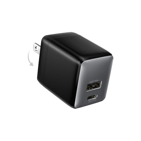 wegear USB C Charger Block, 30W USB C Charger Fast Charging, Dual-Port Compact USB Charger Block with Foldable Plug, Compatible with 16/16 Pro/15/15 Plus/15 Pro/15 Pro Max/14/13/12/11 Cover