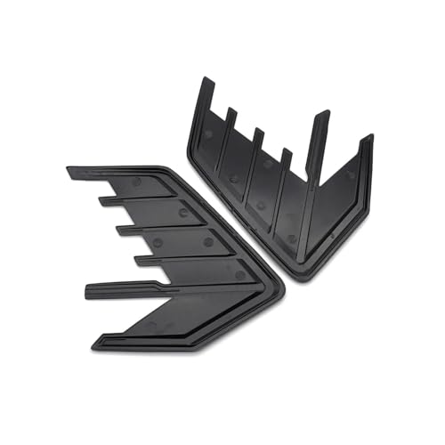 Cubierta ventilación lateral universal coche y calcomanías para entrada de aire de capó, 2 uds. 3