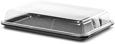 15x Medium Buffet Catering Party Food/Sandwich Platter Trays (with Lids)