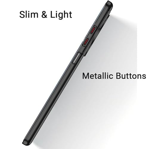Image of Kapa Matte Magnetic Wave Grip Back Cover for OnePlus 13 | [MagSafe Compatible] Wireless Charging, Slim, Metal Buttons Frosted Back Case (Grey)
