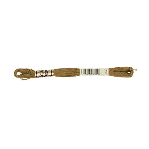 Image of DMC 6-Strand Embroidery Cotton Floss, Dark Golden Olive