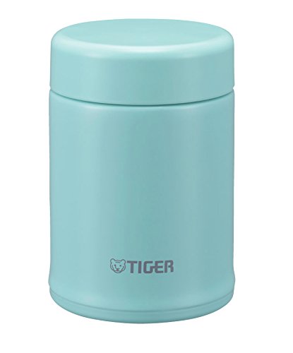 Tiger Stainless Steel Vacuum Insulated Soup Cup, 8-Ounce, Chocolate Mint Blue