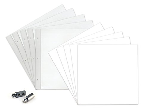 Forever In Time Pc040Forever In Time Post Bound Album Refill Pack, 12-Inch X 12-Inch #TOP1