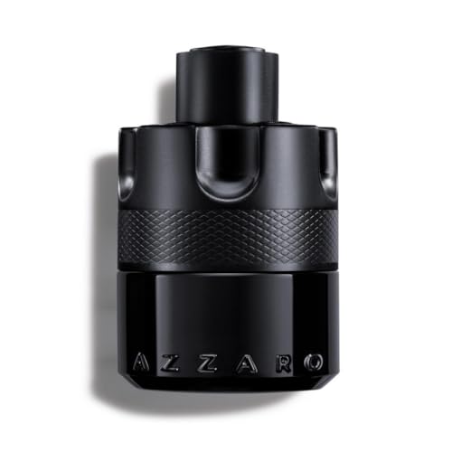 AZZARO The Most Wanted - Eau De Parfum Intense Homme - Fougère Ambré Boisé - Cardamome, Caramel Fondant & Bois Ambré - Tenue Longue Durée - Spray...