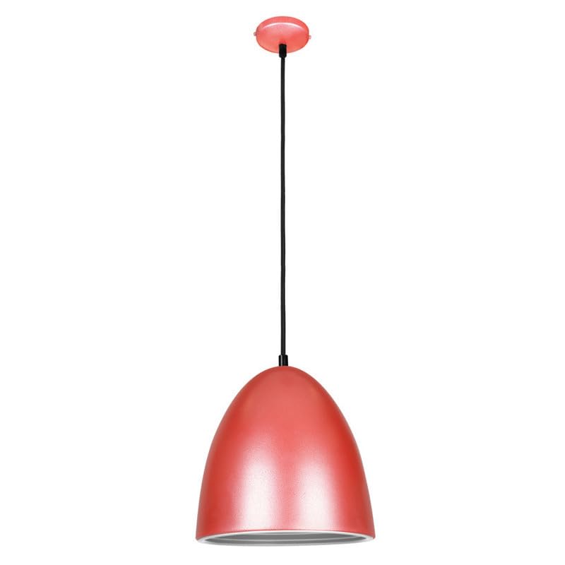 Philips Gemini Pendant Light | E27 Bulb Base | Double Layered Red & Silver Hanging Lamp | Modern Ceiling Light for Dining, Living Room, Bedroom | 250mm Pendant – Elegant Home Décor-image-24