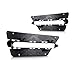 For Mercedes-Benz C250/C300/C350 2012-2014 Fog Light Bezel Driver and Passenger Side | Pair | Front | Outer | W204 | Coupe/Sedan | w/AMG Styling Package | MB1038126, MB1039126 | 2048851353, 2048851453