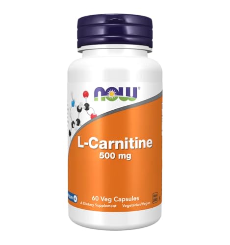 NOW Foods L-Carnitine, 500mg - 60 vcaps
