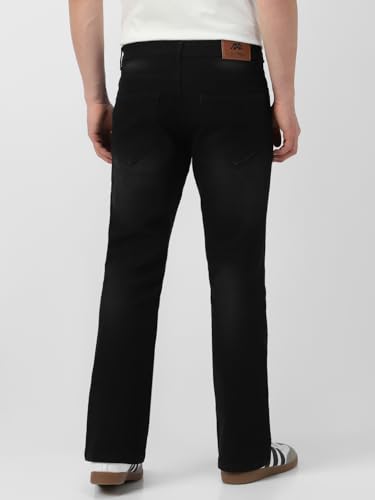 Image of Neostreak Men's Washed Bootcut Jeans Stretchable