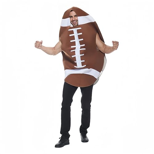 Megartico American Football Halloween Costumes for Adult Funny Sports Costume Men Rugby Parties Outfits