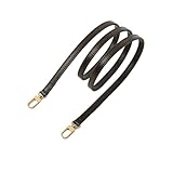 damier speedy 30 bandouliere Matière : Cuir XNJIADVSY Sangle de Sac à Main réglable en Cuir Vachetta Compatible avec Damier Ebene Tote Crossbody Bag Purse Gold Fermoirs Speedy Metis Alma Felicie(95CM Gold)