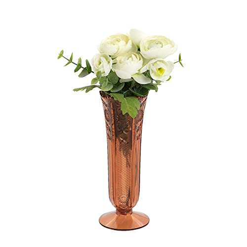 Vases à bourgeons ambrés pour centre de table bohème