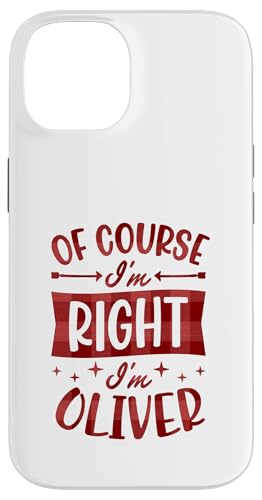 �������I'm Right I'm Oliver �� �J�X�^�}�C�Y�� �X�}�z�P�[�X iPhone 14 �p