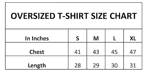 Image of Be Crazy Oversized Loose Baggy Fit Drop Shoulder Half Sleeves Pure Cotton Anime Graphic Printed T-Shirt for Men