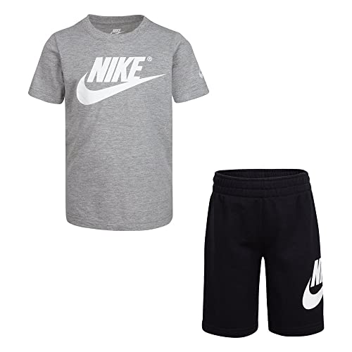 Nike NSW FRENCH TERRY SHORT SET GAME 86E870, White, 4-5 Years, White, 4-5 jaar