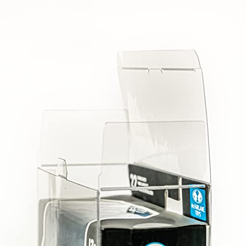 Retro As F Action Figure Protector Box (10 Pack) - Uv Protective, Scratch Resistant Archival Quality Plastic Shield Display Case For Collectible Figure Storage (Dc Multiverse), Clear #TOP7