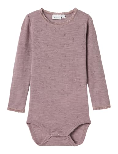 Nmfwang Wool Needle Ls Body Solid Noos