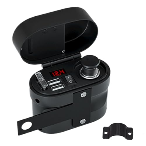Cargador de motocicleta impermeable para evitar cortes de GPS en ruta