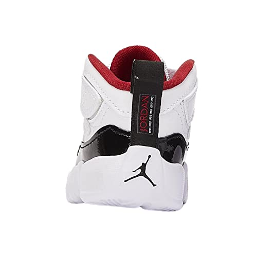 Jumpman Two Trey Baby/Toddler Shoes Size- 7 White/Black-Gym Red3