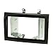 Produktbild tomzz Audio 2414-049 Doppel DIN Radioblende kompatibel mit FIAT Ducato III (250 251) Citroen Jumper II Peugeot Boxer II HQ-Version schwarz matt Fzg. mit Radiovorbereitung