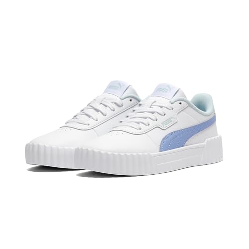 PUMA Mädchen Carina 3.0 Sneakers 36 White Intense Lavender Purple