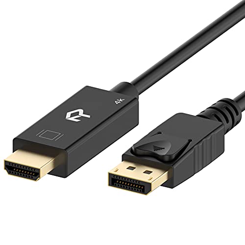 Rankie R-1102D DisplayPort to HDMI Cable, 4K Resolution Ready, 4.5m Length, Black