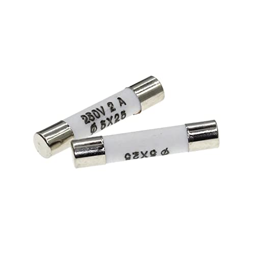 Fusible en céramique RO55 1A 5x25mm à coup rapide pour circuit électrique - 2