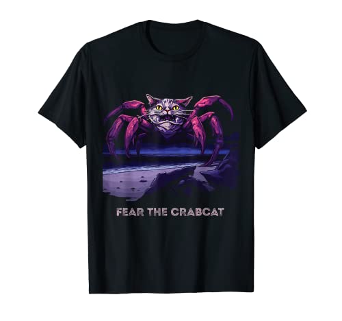Fear the Crabcat – Lustige Kryptid Kryptozoologie T-Shirt