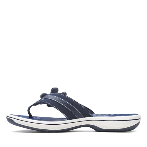 Image of Clarks Women's Brinkley Flora Cloudsteppers Flip-Flops