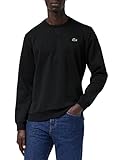 Interlock Lacoste Sport Herren SH9604 Sweatshirt, Noir/Noir, M