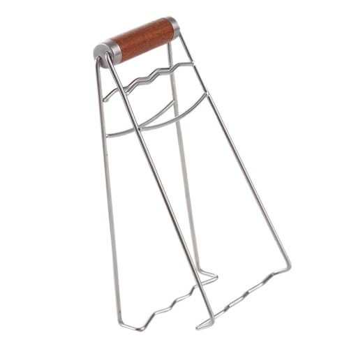 Cabilock Multi-functional Dish Gripper Anti-scalding Bowl Clip for Foldable Plates Bowls Stainless Steel Heat Resistant