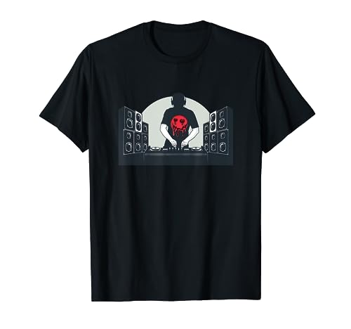 Trippy ACID Raver Equipo de mezcla Productor DJ Camiseta