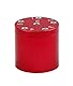 BestSaller 3004 ’SUPER SIX’ Aluminum, 36 Spielstäbchen & 2 Würfel, rot (1 Stück)