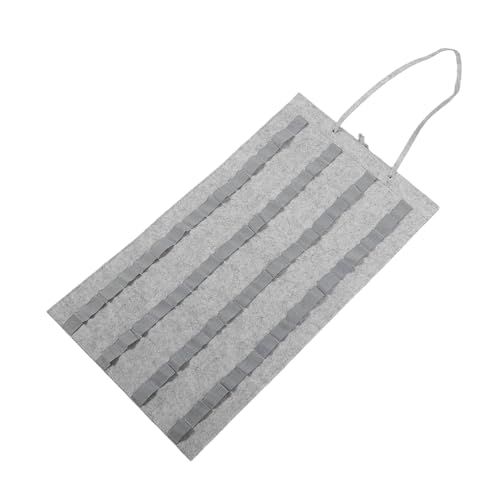 OFFSCH Drumstick Holder Display Wall-mounted Drum Stick Bag Elastic Loops Storage Bag for Drummers