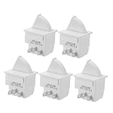 ARTIBETTER 5 Stück Teiliges Kühlschrank Türlichtschalter Steuerung Automatischer Ein- Ausschalter für Gefrierschrank Innenbeleuchtung Einfache Montage Langlebig für Haushaltsgeräte Reparatur