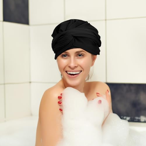 Bonnet de bain silicone extra large pour protéger les cheveux longs - 5