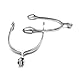 Equine Smile ES1055 ErgoSpur Radsporen UFO Rad Reitsporen Reiten Sporen Spur hochwertiger Edelstahl (Damen 30 mm)