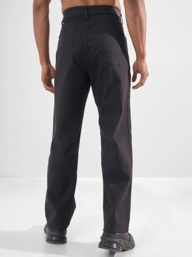 Image of Highlander Men Men's Straight Relaxed Fit Jeans | Stretchable | Everyday Comfort & Style| Jeans for Man|Premium Cotton Blend