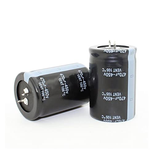 Condensateur électrolytique 450V 470uF 35x50mm de haute capacité pour filtrage de circuit électronique