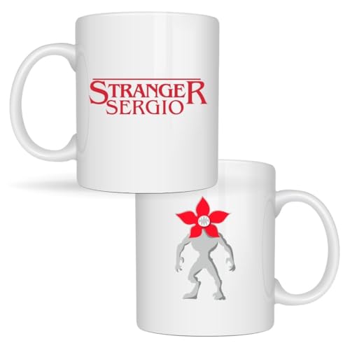 Taza personalizada con nombre. Regalos Frikis personalizados.