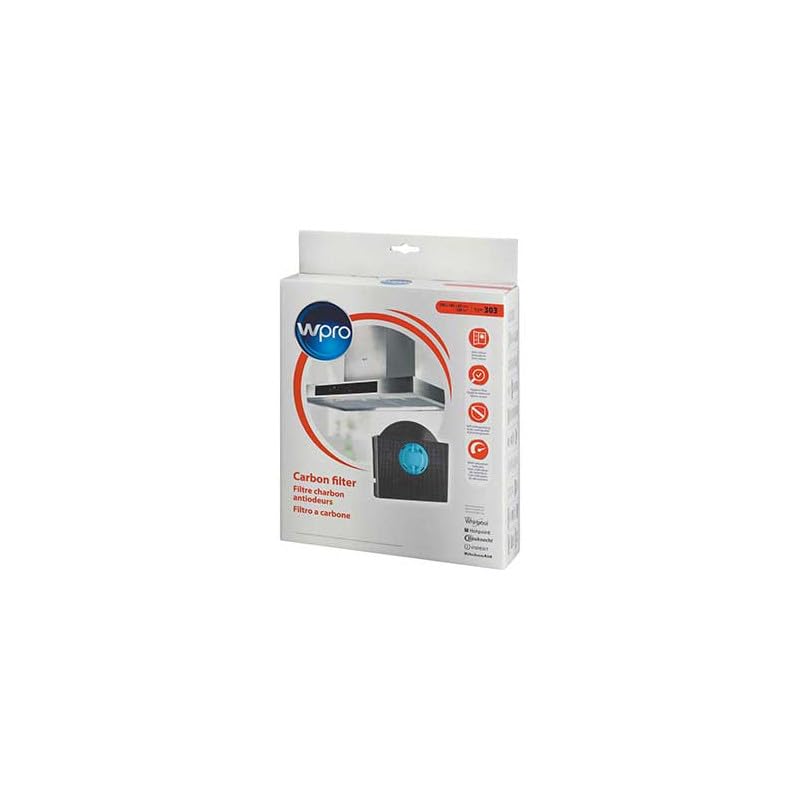 Filtre charbon 214 x 208 x 40 m/m T303 pour retrouver un air frais dans la cuisine