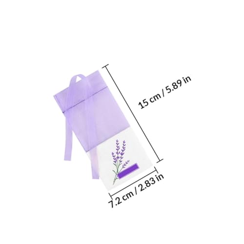 Sachets de lavanda con bolsitas de gasa 24 piezas miniatura 2