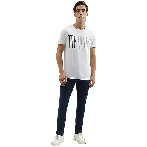 Image of United Colors of Benetton Men's Solid Regular Fit T-Shirt