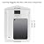Double-Flap Pet Door for Wall and Door, with Closing Panel and Lock, Dog Door and Cat Door, Adjustable Passage, Suitable for Pets Up to 40 lbs. (Medium Size)